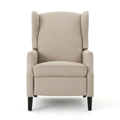 Westeros Wing Back Fabric Upholstered Recliner