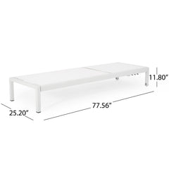 Outdoor Chaise Lounge Chair Set of 2