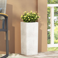 20'' H MGO Garden Urn Planter - Antique White