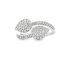 Genuine .50ct Diamond Ring 10KT White Gold