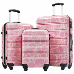 Hardshell Luggage Sets 3 Pcs Spinner Suitcase with TSA Lock