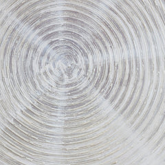 Silver Sand Spiral™ — Hand-Embellished Abstract 3-Piece Canvas Triptych