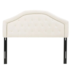 Kaarina - Contemporary Tufted Fabric Headboard