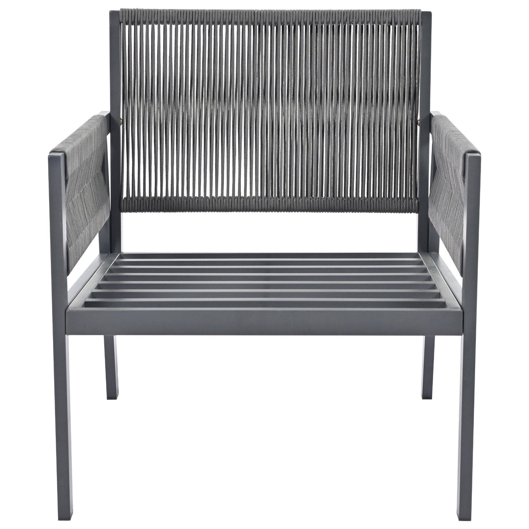 K&K 4-Piece Rope Patio Furniture Set