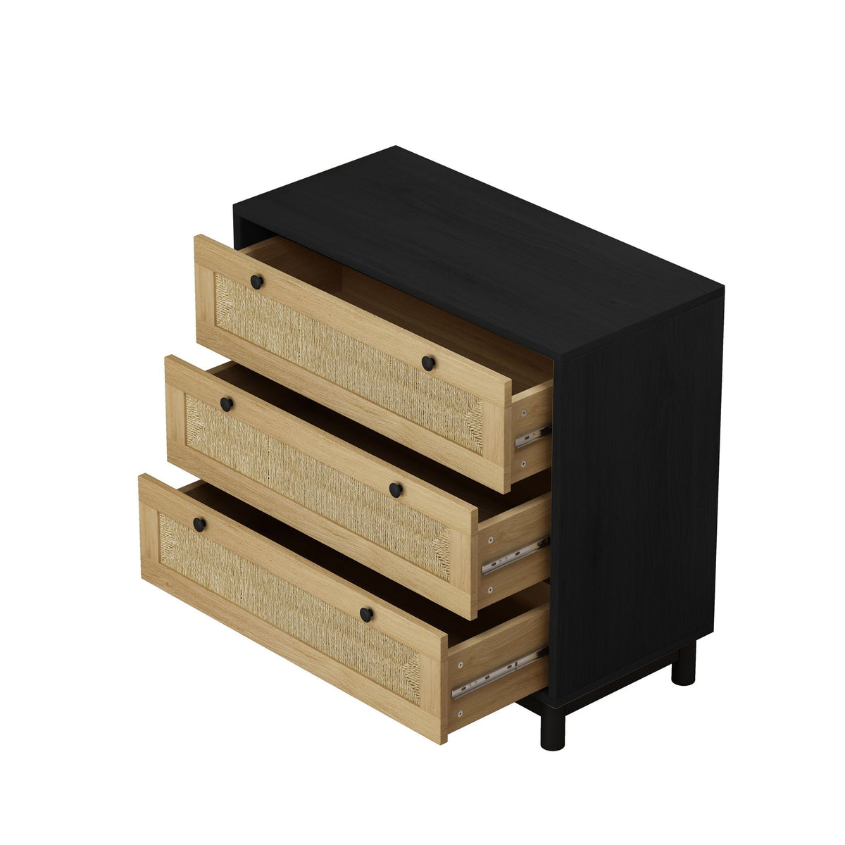 3 Drawer Storage Cabinet For Living Room