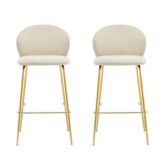 Kira Upholstered Bar Stool Set of 2