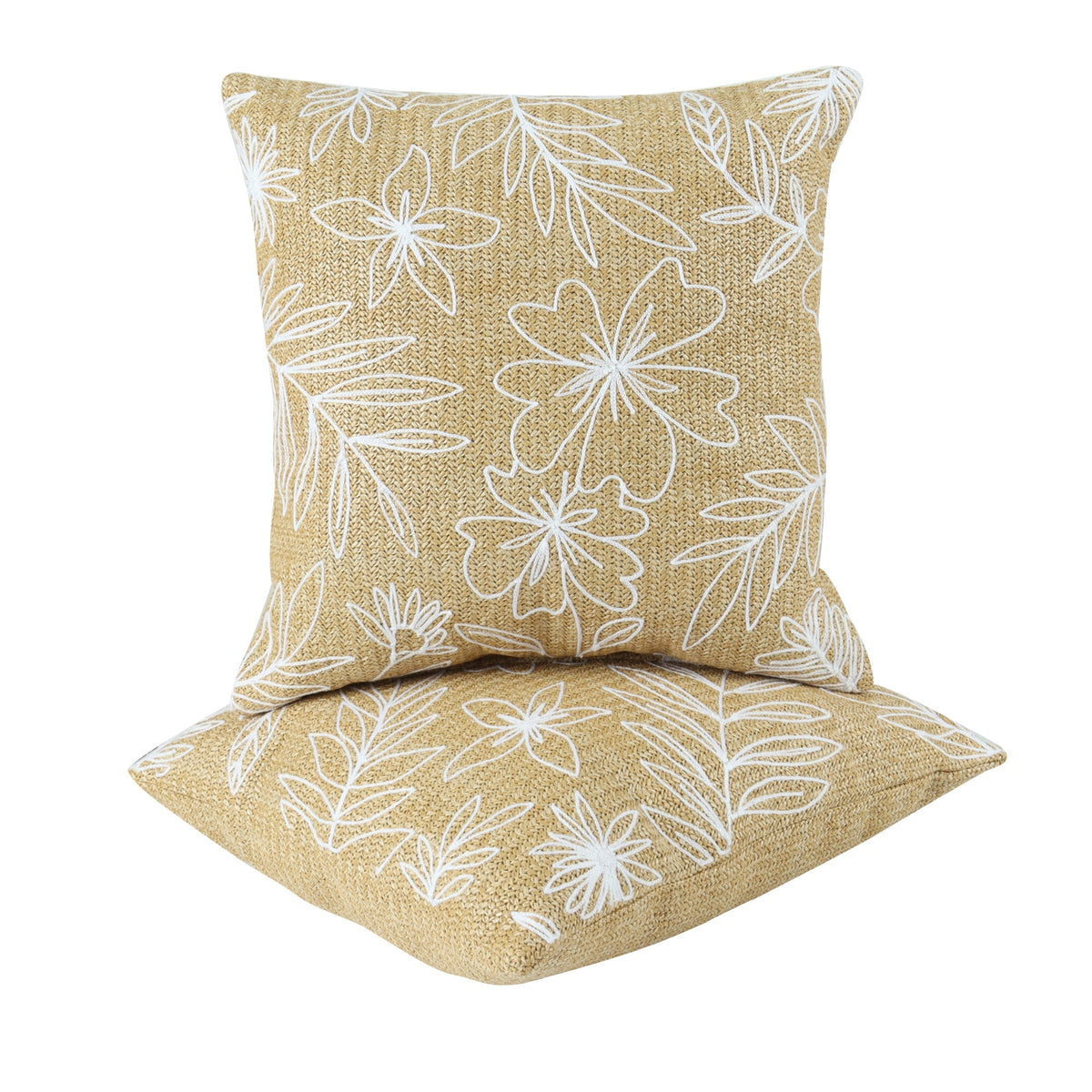 Outdoor/Indoor Decorative Throw Pillows with Inserts - Set of 2