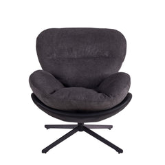 360° Swivel Office Chair, No Wheels