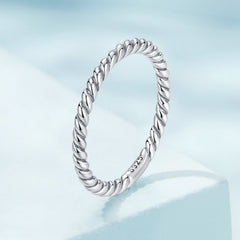 925 Sterling Silver Oxidized Ring Size 6.0 for Women