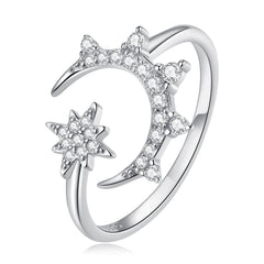 925 Sterling Silver Pavé Setting CZ Ring