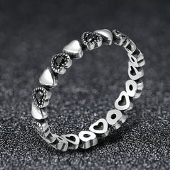 925 Sterling Silver Ring - Stylish Design for Women