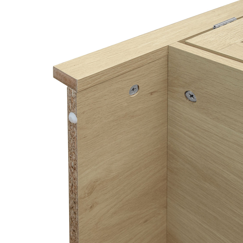 70.28" Tall Arched Kitchen Pantry Cabinet