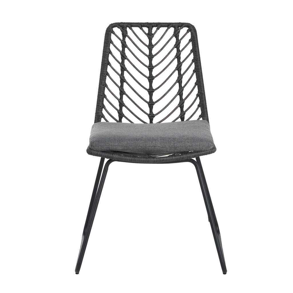 7 Pc Outdoor Wicker Dining Set for Patio