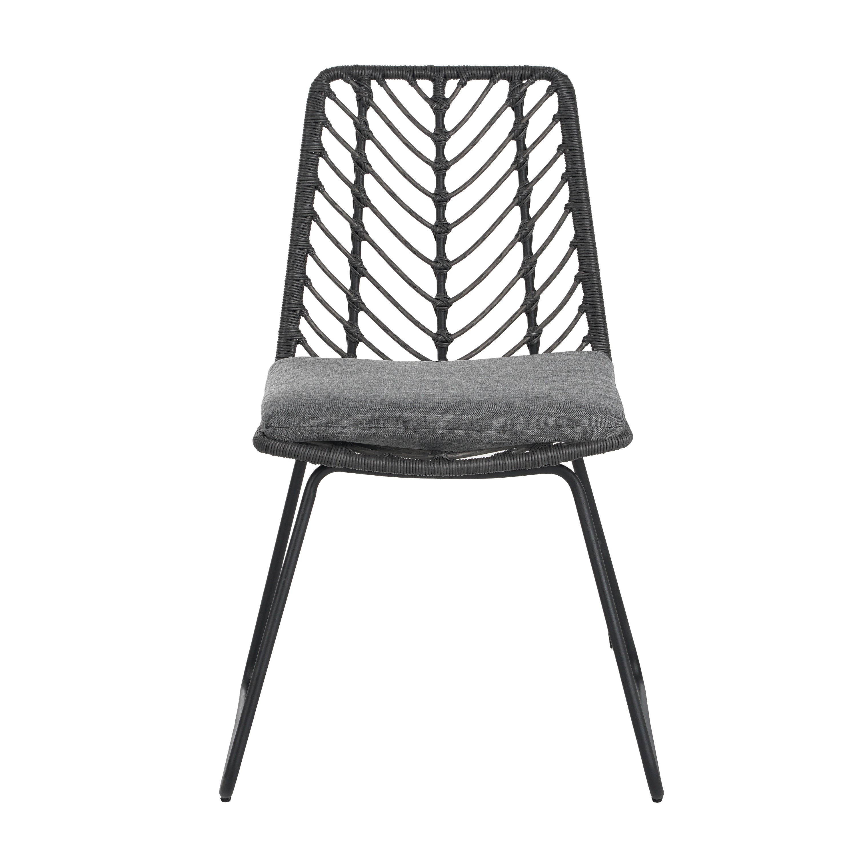 7 Pc Outdoor Wicker Dining Set for Patio