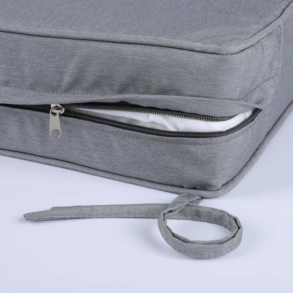 Outdoor Deep Seat Cushions for Patio Furniture, Set of 2