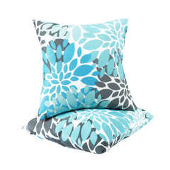 2 Pack Outdoor Throw Pillows, Waterproof & Fade-Resistant