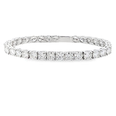 12.50ct Moissanite Tennis Bracelet Sterling Silver
