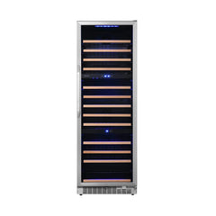 Edgestar 24-Inch Wide 131 Bottle Capacity Built-In Triple Zone Wine Cooler (SAK65891)
