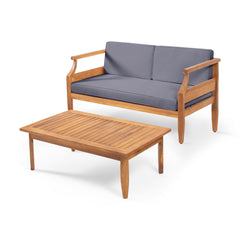 Aston Outdoor 4 Seater Chat Set with Cushions