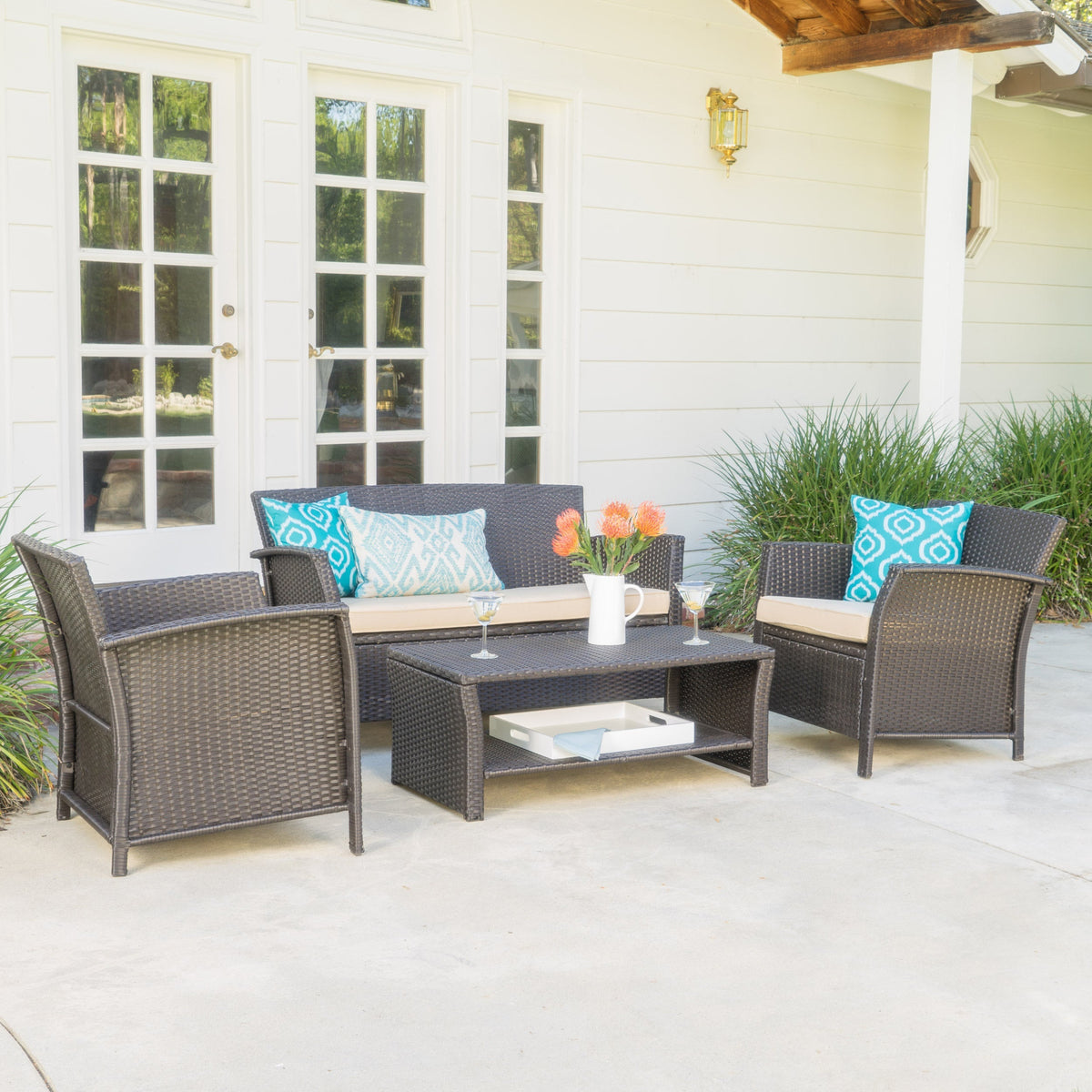 St Lucia 4Pc Sofa Set