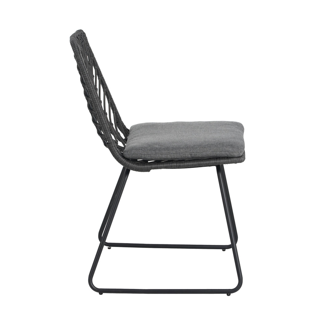 7 Pc Outdoor Wicker Dining Set for Patio