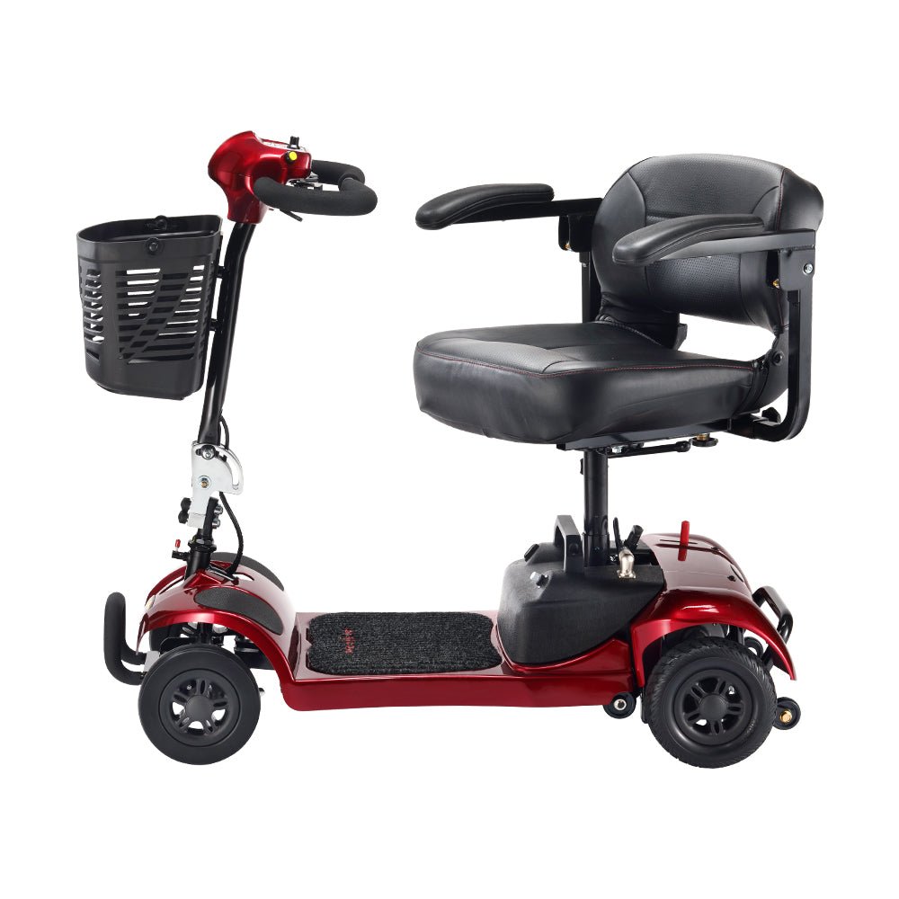 Freerider USA Ascot 4 Advanced Electric Lightweight 4-Wheel Mobility Scooter, 325LBS (SAK96815)