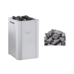 Harvia Duo Series Stainless Steel Wood Sauna Stove With Sauna Stones [WK200SLUX/WK360SLUX] (SAK68420)