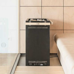 Harvia Virta HL Series Freestanding Electric Sauna Heater With Xenio Series Digital Control & Sauna Stones [HL60/80/90/110E] (SAK57630)