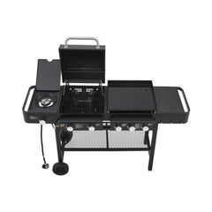 Castelle Flame Heavy-Duty All-In-One Outdoor 5-Burner 56K BTU LP Grill (SAK57124)