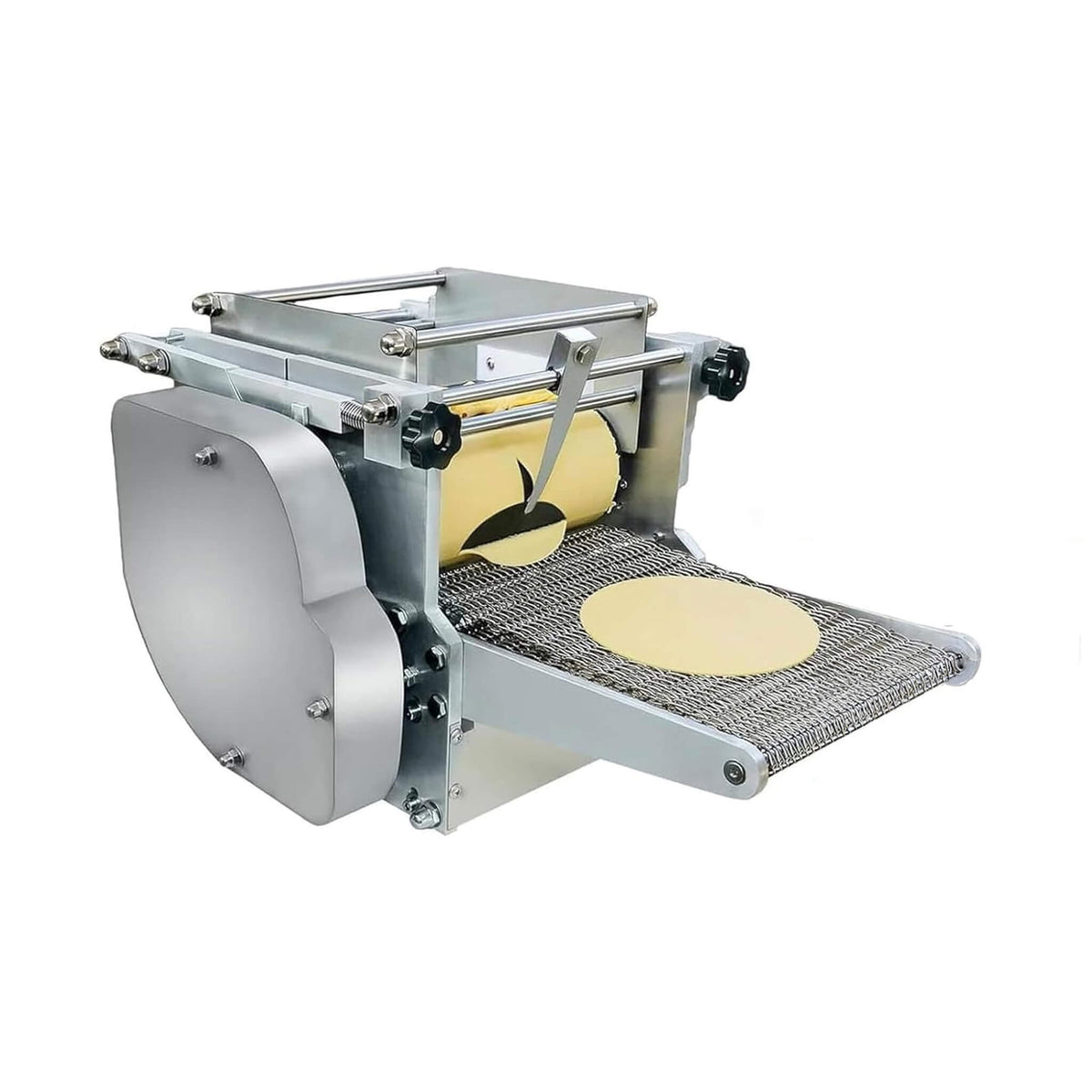 Heavy-Duty Electric Tortilla Maker With Two Molds And Adjustable Thickness (SAK80736)