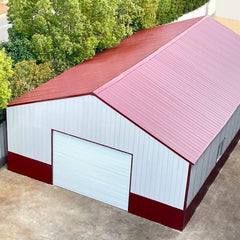 [31X51FT] Heavy-Duty Outdoor Steel Garage Barn Storage Shed (SAK83146)
