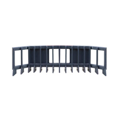Heavy-Duty Push Stick Rake Skid Steer Attachment With Quick Attach (SAK60185)
