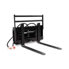 Heavy-Duty Skid Steer Pallet Fork Attachment With Lateral Shift (SAK29135)
