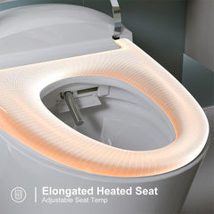 Alora Premium Smart Heated Tankless Bidet Toilet With Dual Flush System (SAK42513)