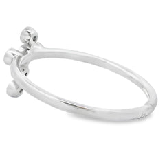 .12ct Ruby Cross Ring 14KT White Gold