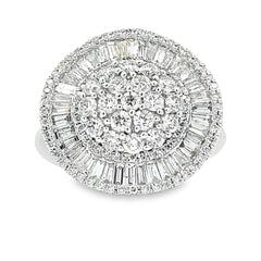 2.00ct Diamond Ring 14KT White Gold