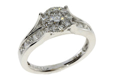 1.20ct Diamond Diamond Eng Only 10KT White Gold