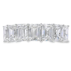 Lab Grown Diamond Fashion band rings 14KT White Gold