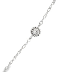 Genuine .32ct Diamond Fashion Pendants 14KT White Gold
