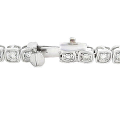 Lab Grown Diamond Tennis Bracelet 10KT White Gold
