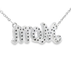 .25ct Diamond Fashion Pendants Sterling Silver
