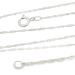Womens chains 10KT White Gold