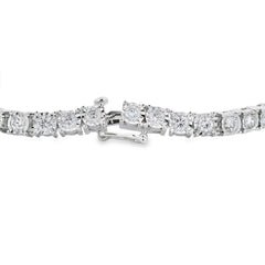 Lab Grown Diamond Tennis Bracelet Sterling Silver