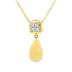 .04ct Diamond Fashion Pendants 10KT Yellow Gold