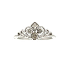 .17ct Diamond Ring Sterling Silver