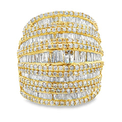 2.75ct Diamond Ring 14KT Yellow Gold