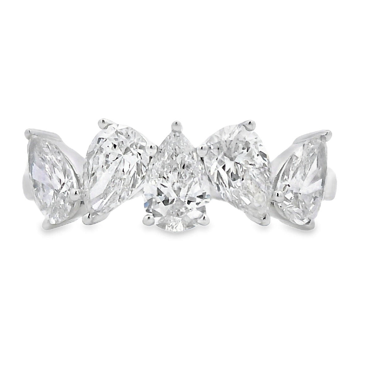Lab Grown Diamond Wedding Band Ring 10KT White Gold