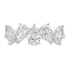 Lab Grown Diamond Wedding Band Ring 10KT White Gold