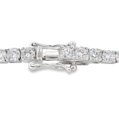 Lab Grown Diamond Tennis Bracelet Sterling Silver