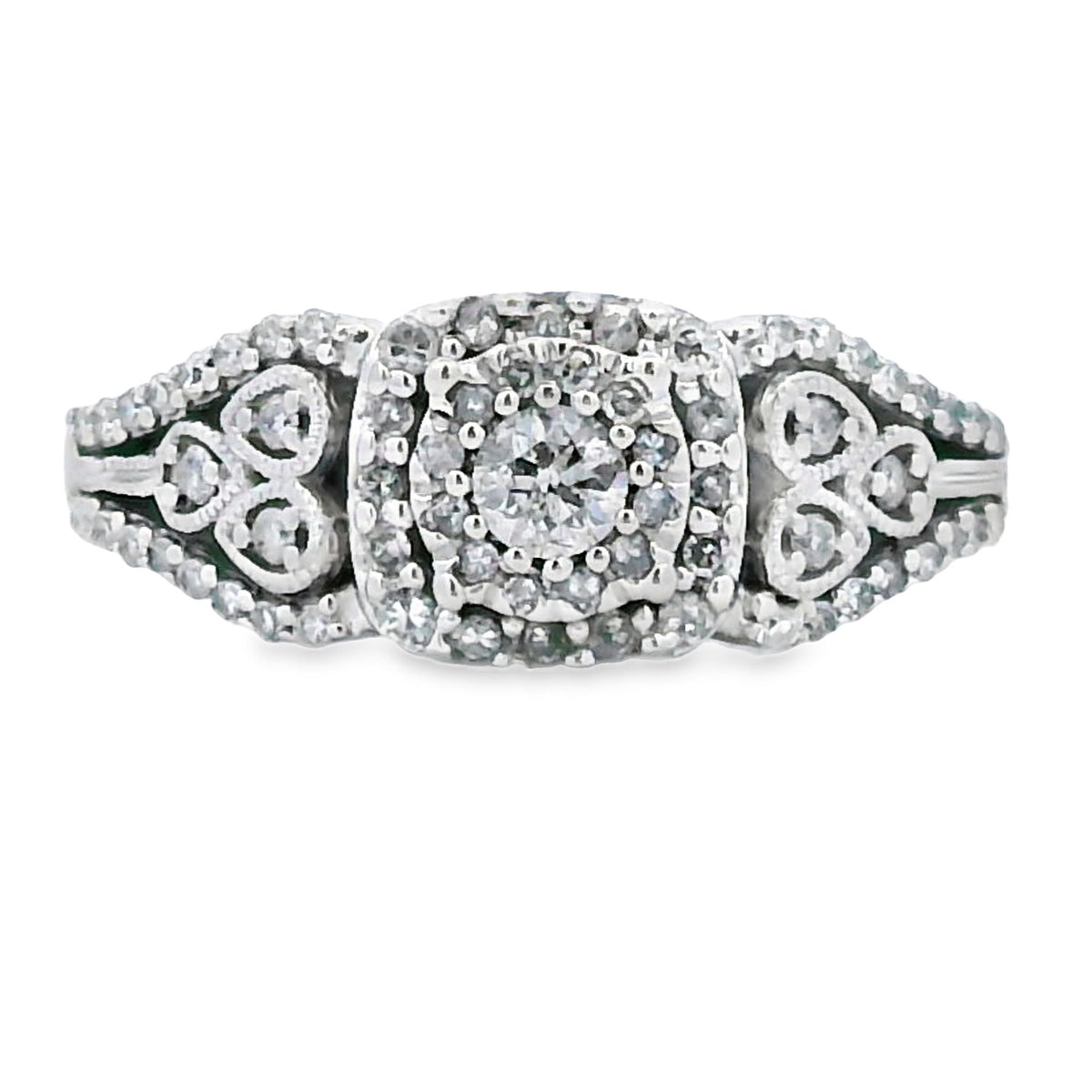 .50ct Diamond Ring 10KT White Gold